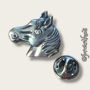 Bundle Sale 3 for $15 | Vintage Silver-Tone Horse Pin